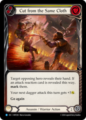 Cut from the Same Cloth (Yellow) - Flesh and Blood TCG - MoxLand