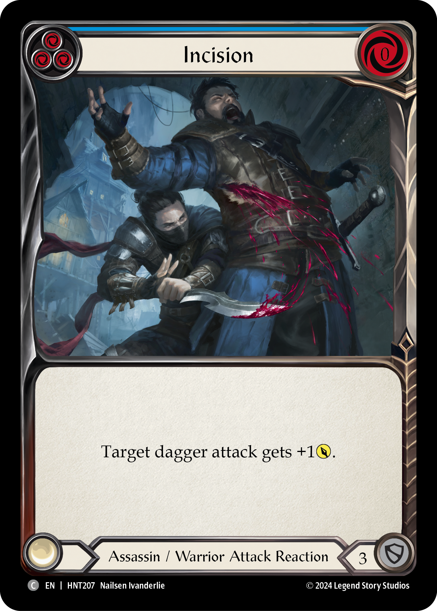Incision (Blue) - Flesh and Blood TCG - MoxLand