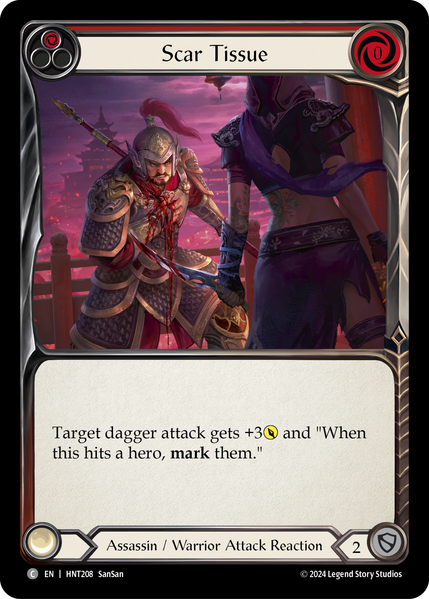 Scar Tissue (Red) - Flesh and Blood TCG - MoxLand