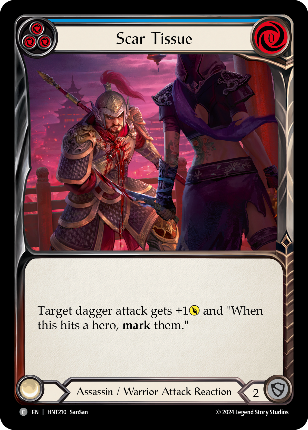 Scar Tissue (Blue) - Flesh and Blood TCG - MoxLand