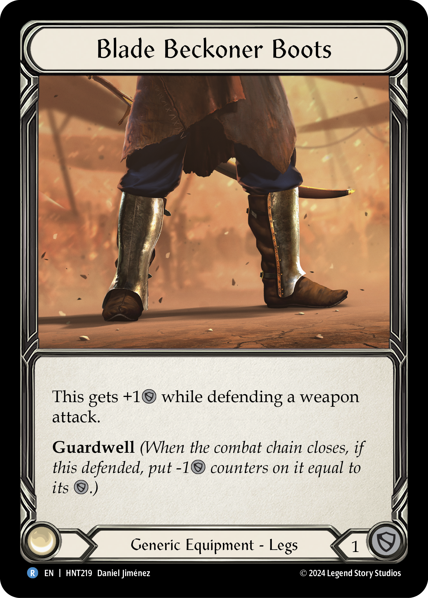 Blade Beckoner Boots - Flesh and Blood TCG - MoxLand