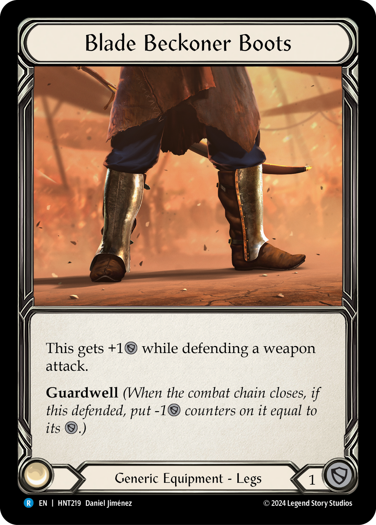 Blade Beckoner Boots - Flesh and Blood TCG - MoxLand
