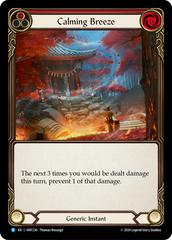 Calming Breeze (Red) - Flesh and Blood TCG - MoxLand