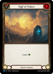 Sigil of Solace (Red) - Flesh and Blood TCG - MoxLand