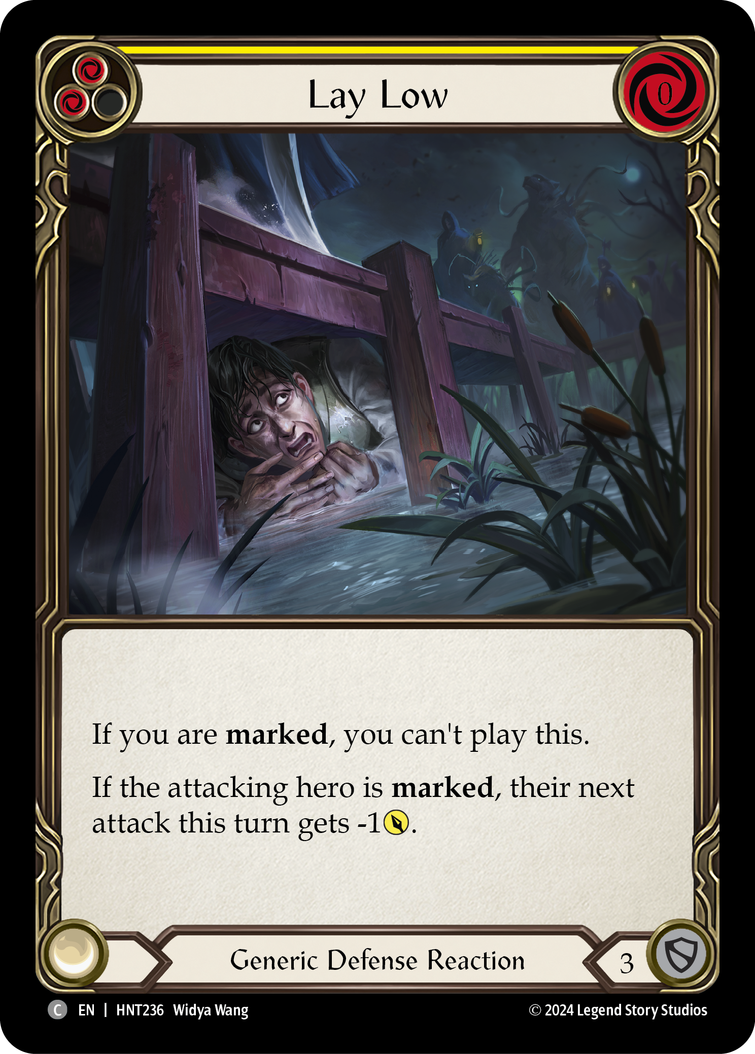 Lay Low (Yellow) - Flesh and Blood TCG - MoxLand