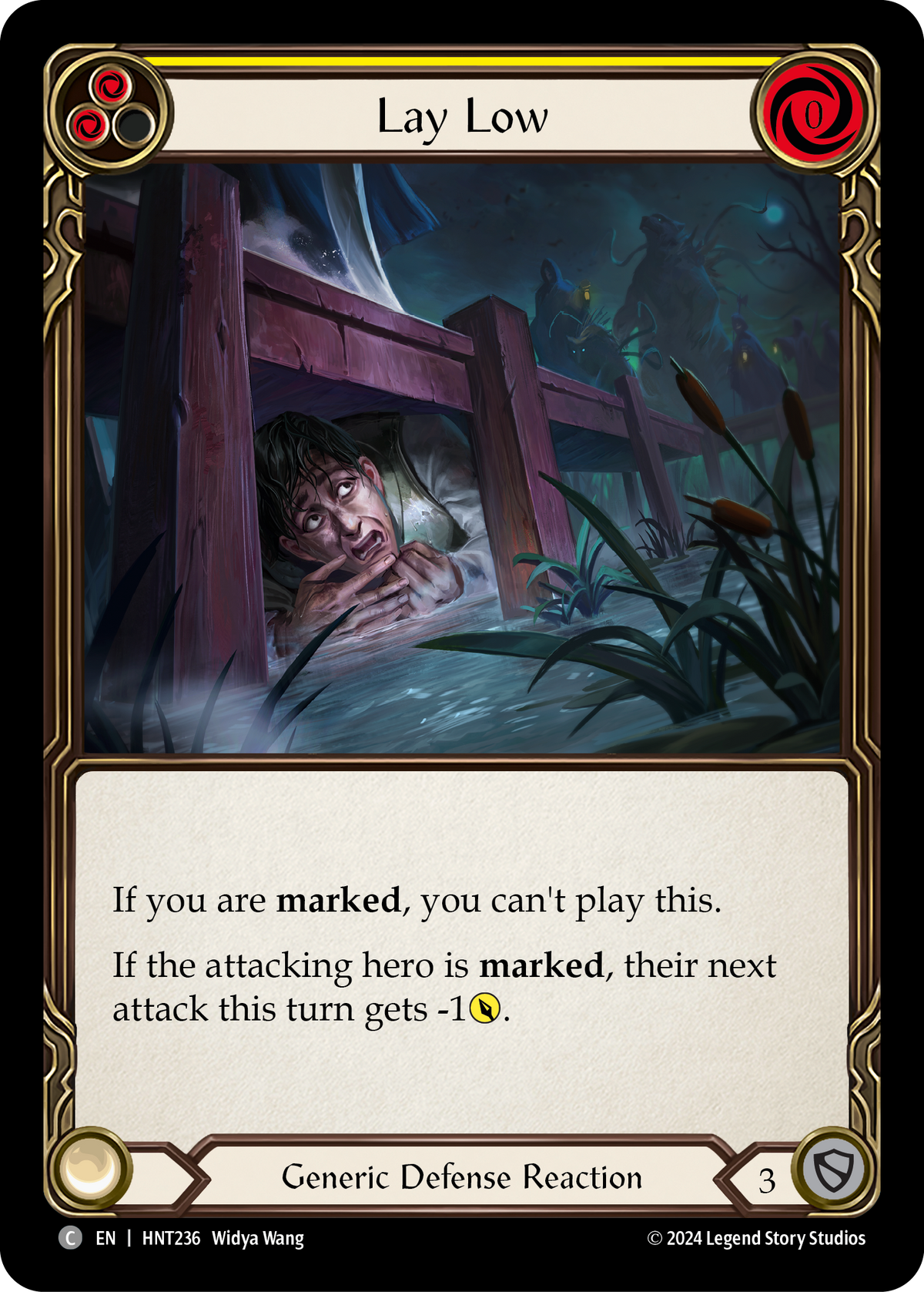 Lay Low (Yellow) - Flesh and Blood TCG - MoxLand