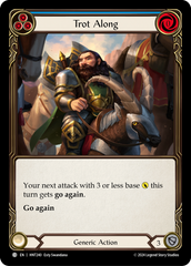 Trot Along (Blue) - Flesh and Blood TCG - MoxLand