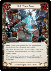 Null Time Zone (Blue) - Flesh and Blood TCG - MoxLand