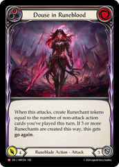 Douse in Runeblood (Red) - Flesh and Blood TCG - MoxLand