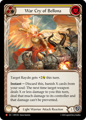 War Cry of Bellona (Yellow) - Flesh and Blood TCG - MoxLand