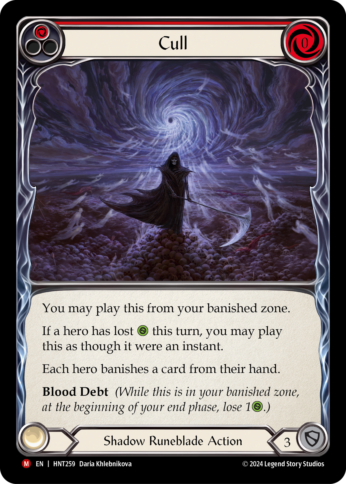 Cull (Red) - Flesh and Blood TCG - MoxLand
