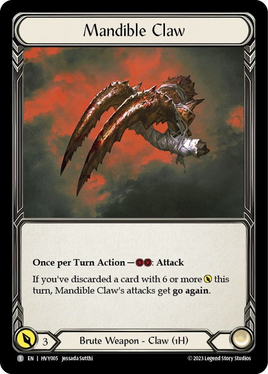 Mandible Claw - Flesh and Blood TCG - MoxLand