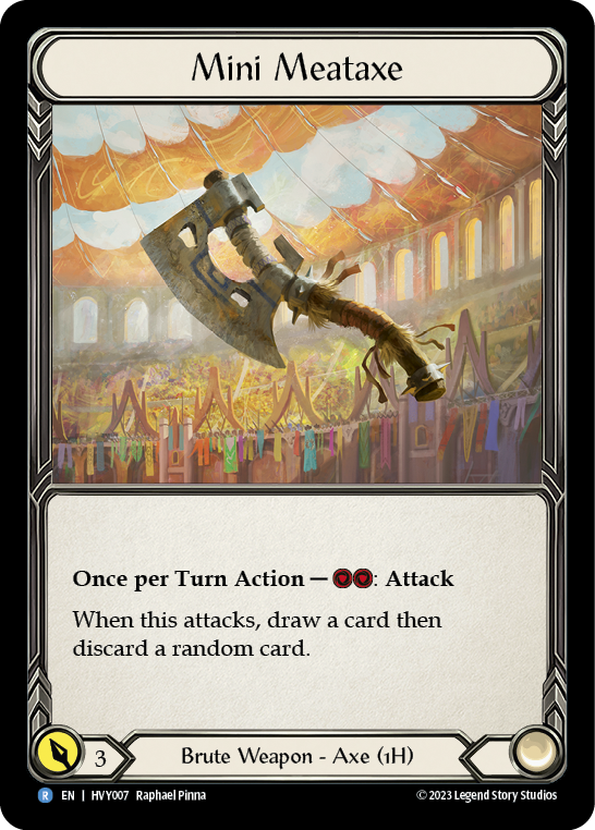 Mini Meataxe - Flesh and Blood TCG - MoxLand