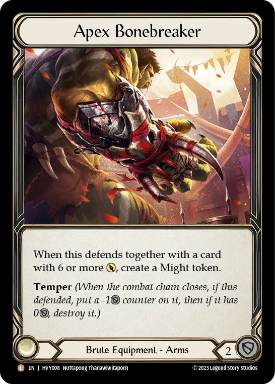 Apex Bonebreaker - Flesh and Blood TCG - MoxLand