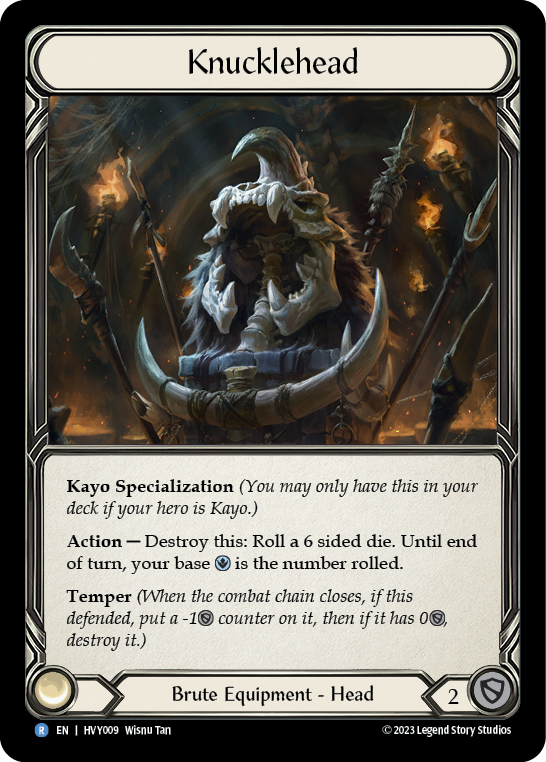 Knucklehead - Flesh and Blood TCG - MoxLand