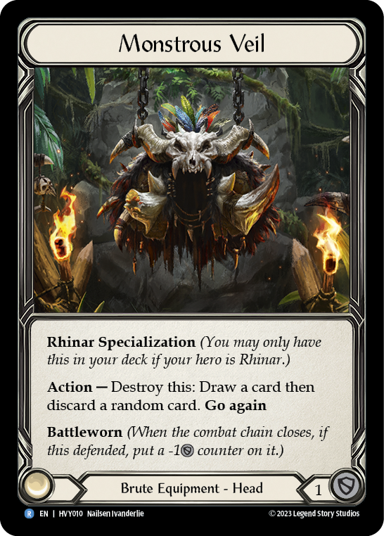 Monstrous Veil - Flesh and Blood TCG - MoxLand