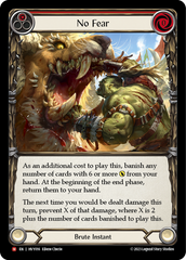 No Fear (Red) - Flesh and Blood TCG - MoxLand