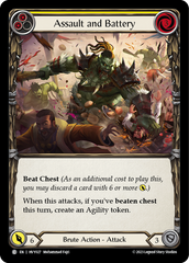 Assault and Battery (Yellow) - Flesh and Blood TCG - MoxLand