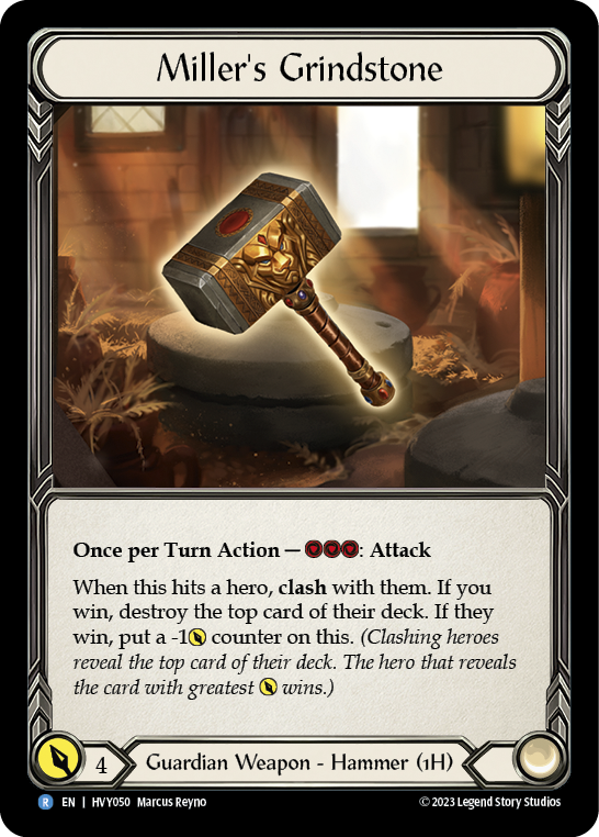 Miller's Grindstone - Flesh and Blood TCG - MoxLand