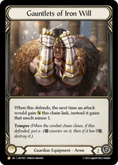 Gauntlets of Iron Will - Flesh and Blood TCG - MoxLand