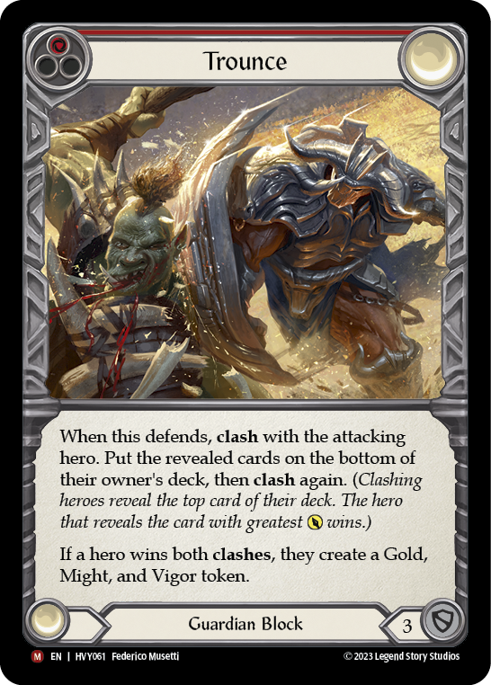 Trounce (Red) - Flesh and Blood TCG - MoxLand