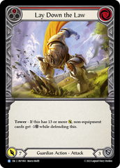 Lay Down the Law (Red) - Flesh and Blood TCG - MoxLand