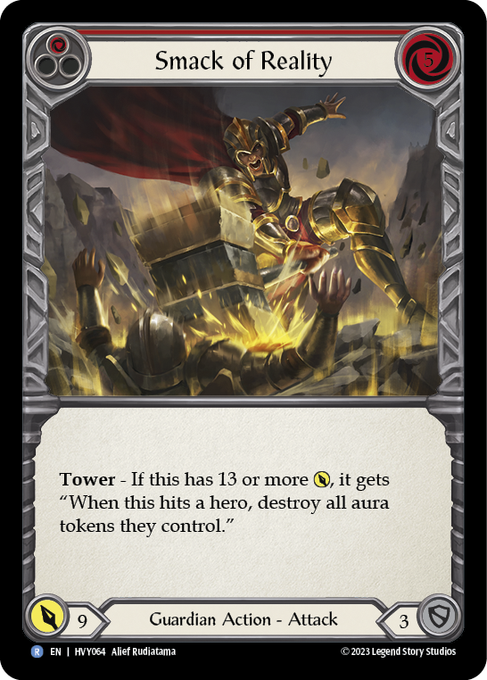 Smack of Reality (Red) - Flesh and Blood TCG - MoxLand