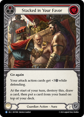 Stacked in Your Favor (Red) - Flesh and Blood TCG - MoxLand