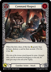 Command Respect (Blue) - Flesh and Blood TCG - MoxLand