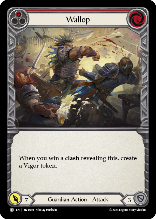 Wallop (Red) - Flesh and Blood TCG - MoxLand