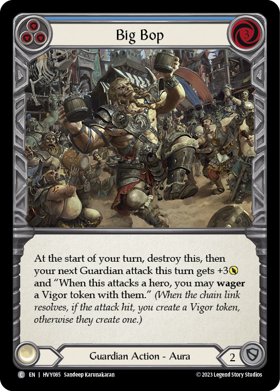 Big Bop (Blue) - Flesh and Blood TCG - MoxLand
