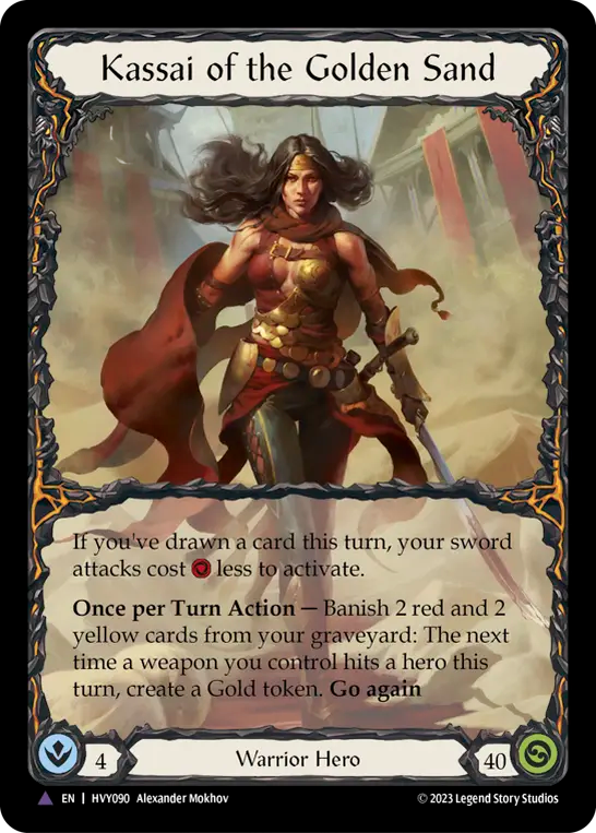 Kassai of the Golden Sand - Flesh and Blood TCG - MoxLand