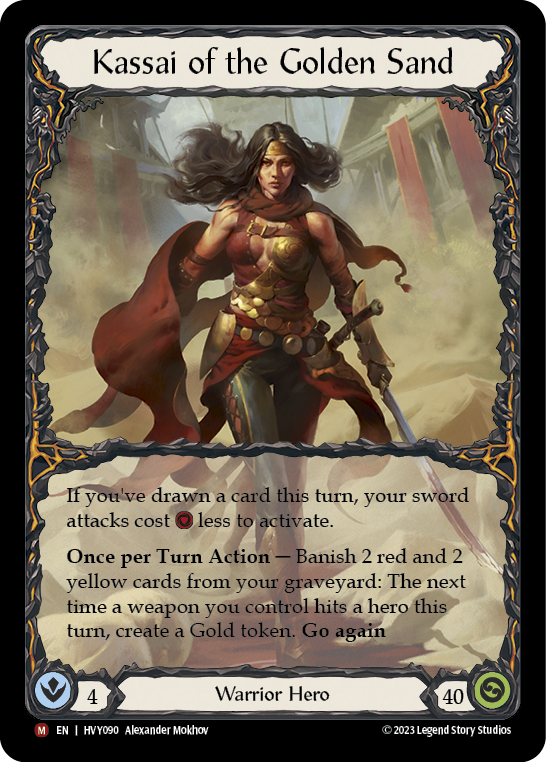 Kassai of the Golden Sand - Flesh and Blood TCG - MoxLand