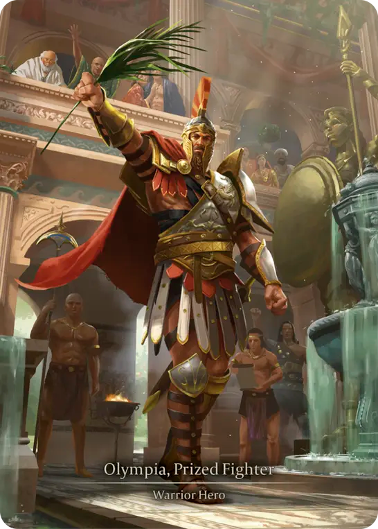 Olympia, Prized Fighter - Flesh and Blood TCG - MoxLand
