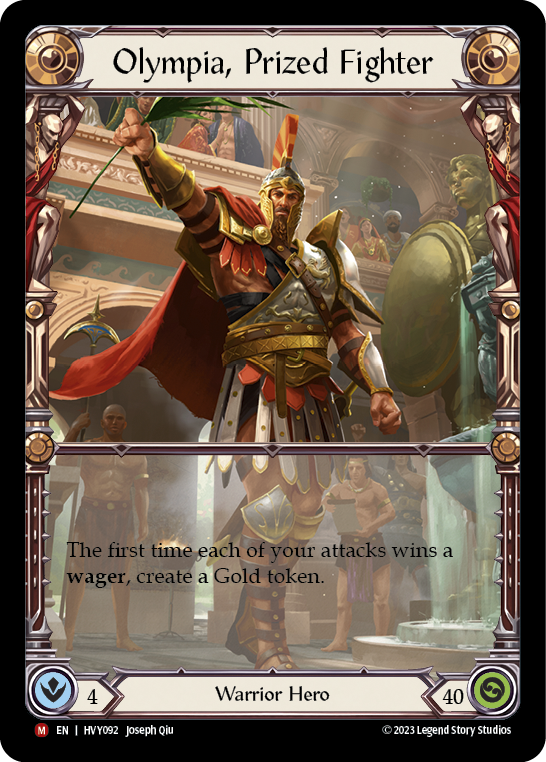 Olympia, Prized Fighter - Flesh and Blood TCG - MoxLand
