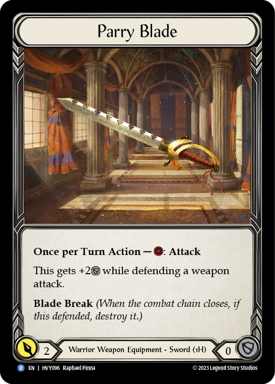Parry Blade - Flesh and Blood TCG - MoxLand