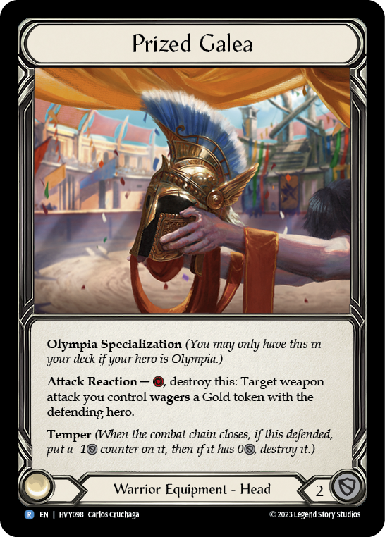 Prized Galea - Flesh and Blood TCG - MoxLand