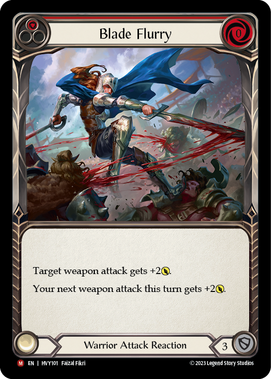 Blade Flurry (Red) - Flesh and Blood TCG - MoxLand