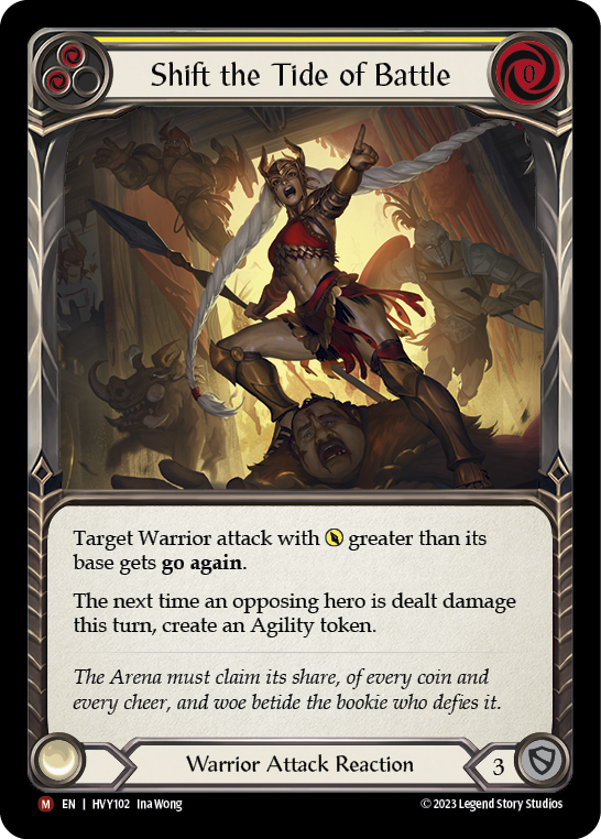 Shift the Tide of Battle (Yellow) - Flesh and Blood TCG - MoxLand