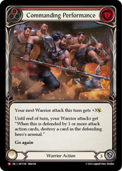 Commanding Performance (Red) - Flesh and Blood TCG - MoxLand