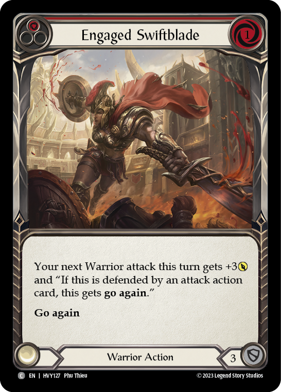 Engaged Swiftblade (Red) - Flesh and Blood TCG - MoxLand