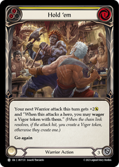 Hold 'em (Yellow) - Flesh and Blood TCG - MoxLand