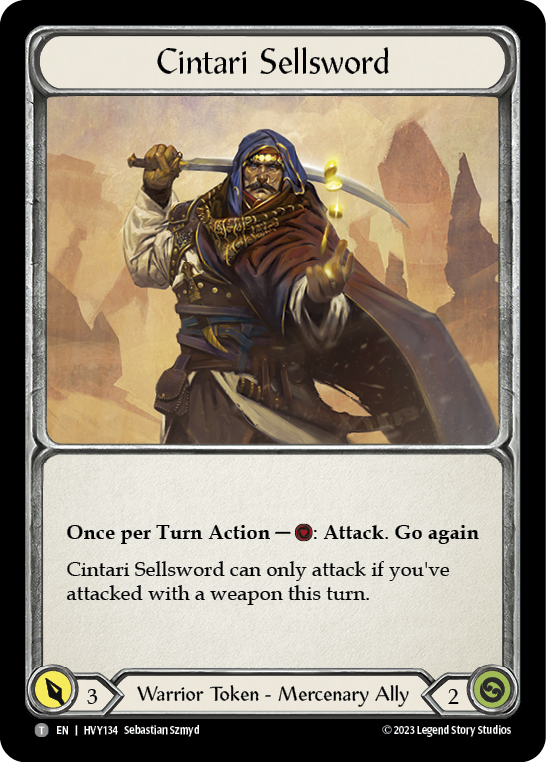 Cintari Sellsword - Flesh and Blood TCG - MoxLand