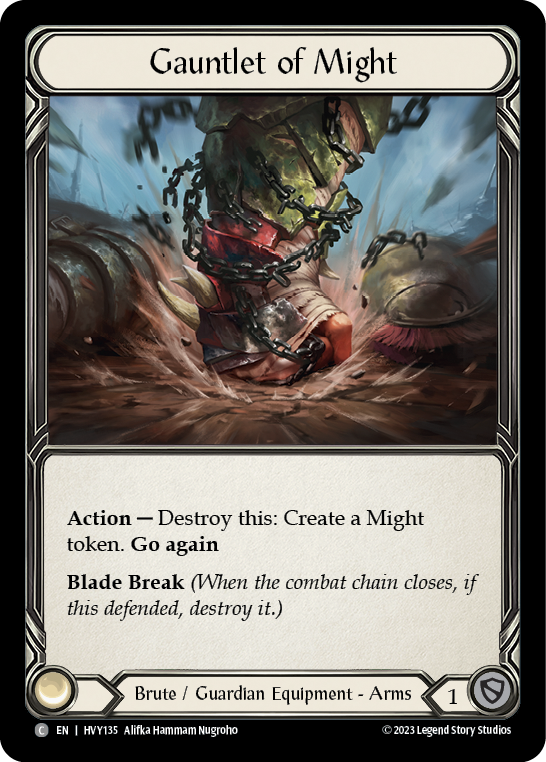 Gauntlet of Might - Flesh and Blood TCG - MoxLand