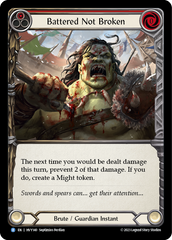 Battered Not Broken (Red) - Flesh and Blood TCG - MoxLand
