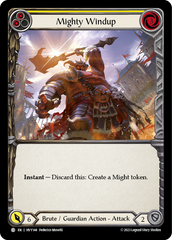 Mighty Windup (Yellow) - Flesh and Blood TCG - MoxLand