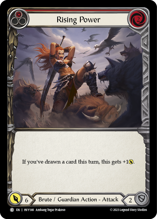 Rising Power (Red) - Flesh and Blood TCG - MoxLand