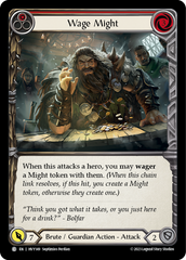 Wage Might (Red) - Flesh and Blood TCG - MoxLand
