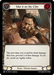 Take it on the Chin (Red) - Flesh and Blood TCG - MoxLand