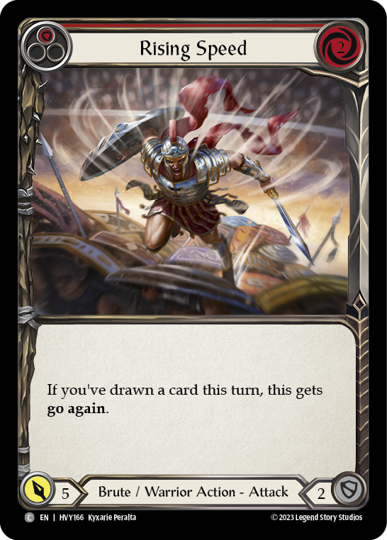 Rising Speed (Red) - Flesh and Blood TCG - MoxLand